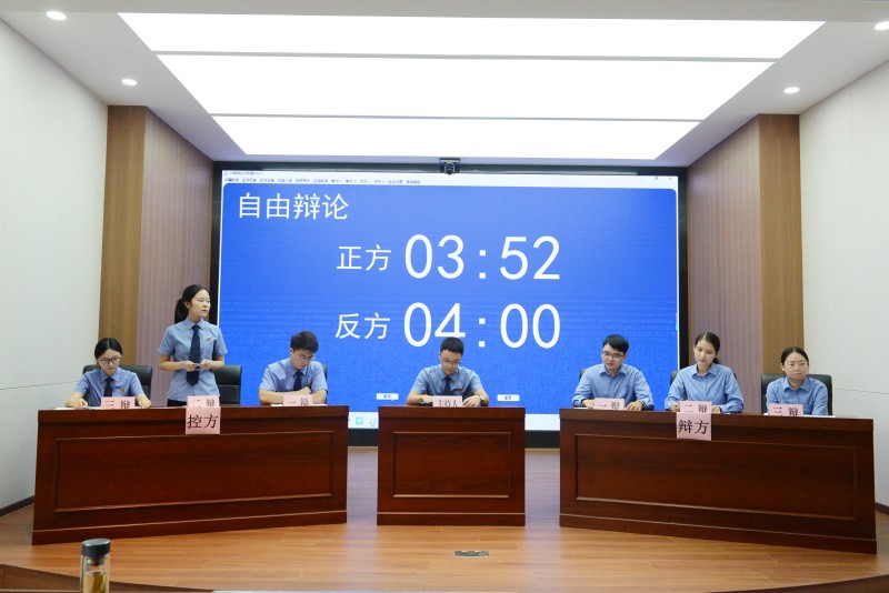 我院开展模拟法庭辩论赛