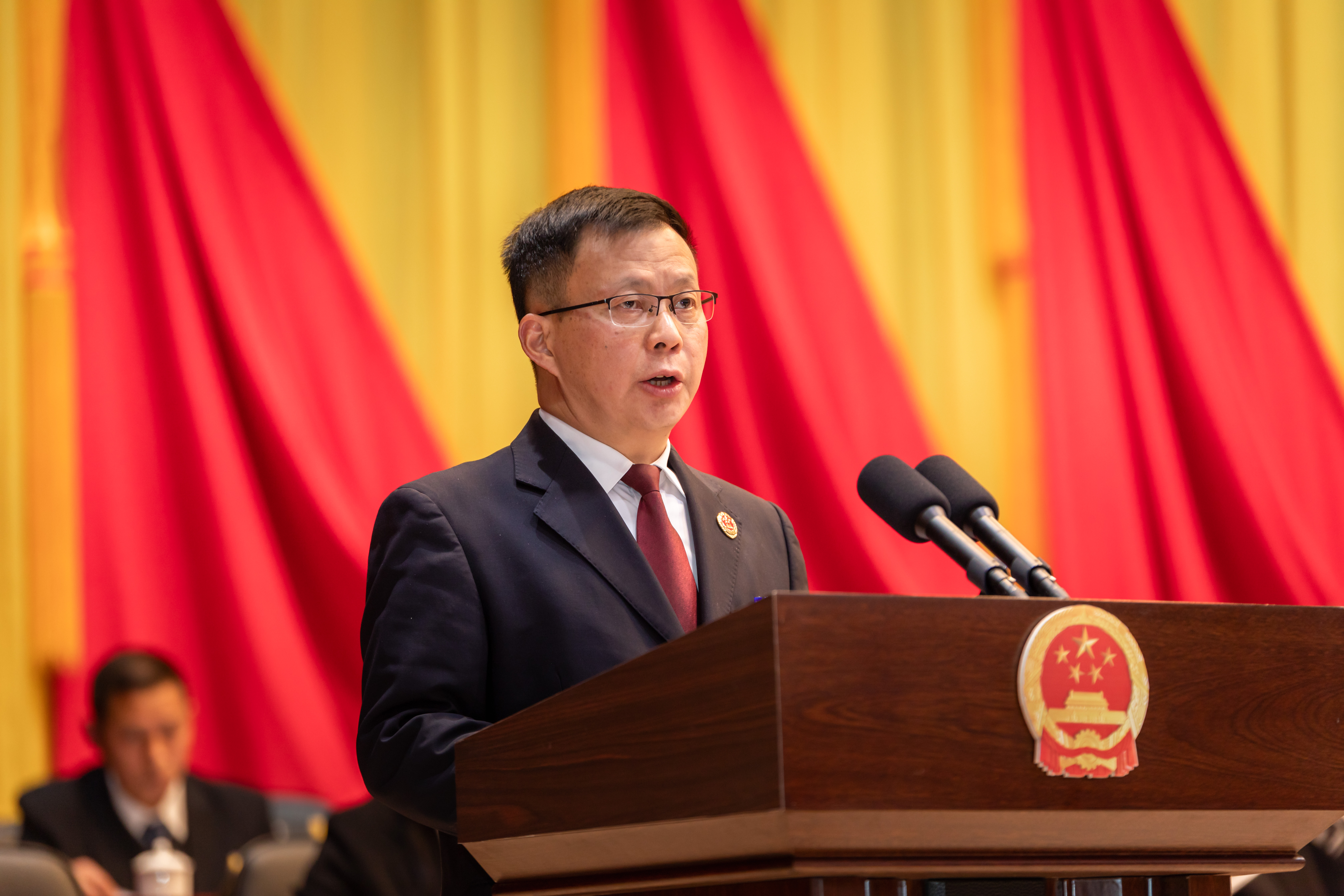 我院党组书记、检察长黄雄在武隆区第十九届人民代表大会第八次会议上作检察工作报告