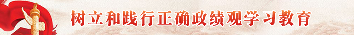 树立和践行正确政绩观学习教育